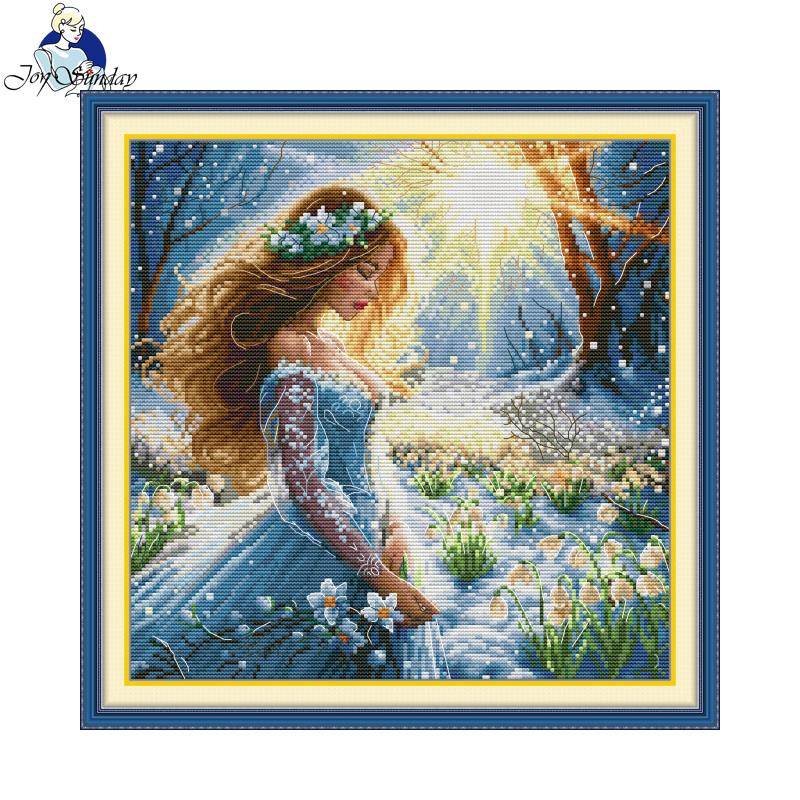 Joy Sunday Kruissteek Kit Snee - Embroidery Meaning recensie en prijs