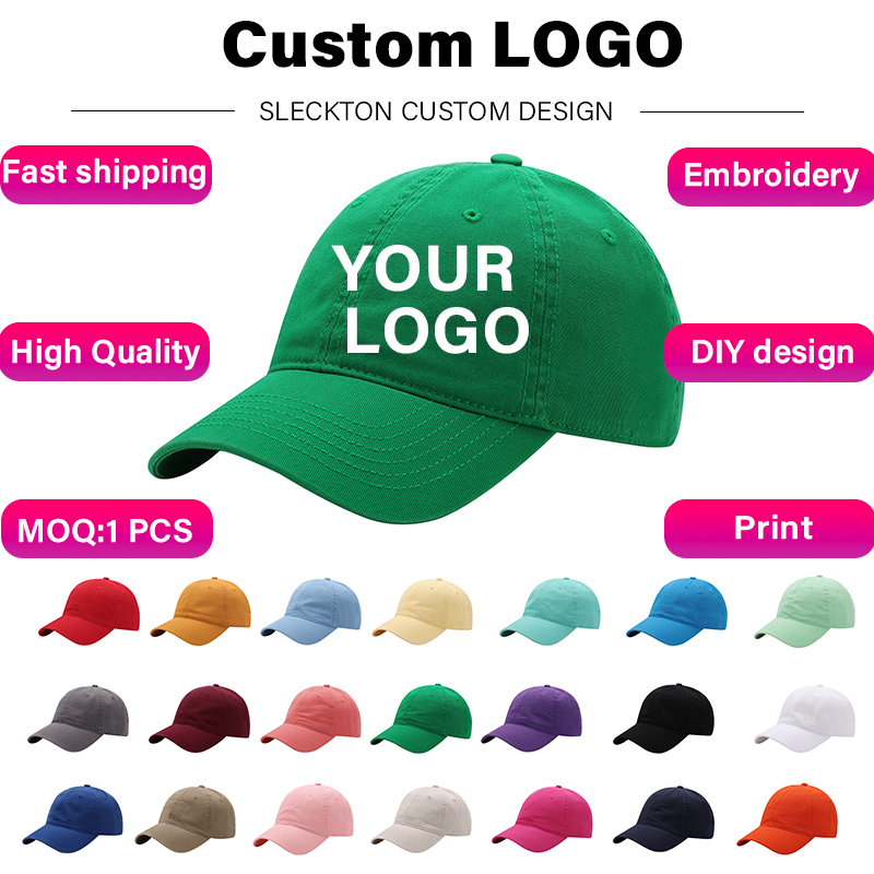 SLECKTON Custom Baseball Cap M - Embroidery Design Logo recensie en prijs