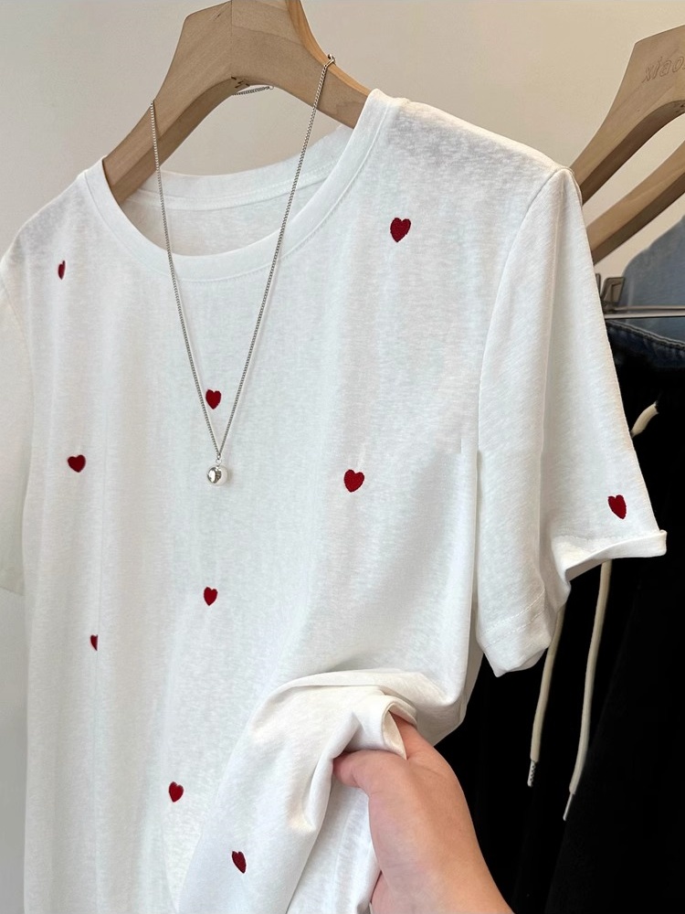 Plus Size 240 Pond Liefdesbord - Embroidery Cotton Shirt recensie en prijs