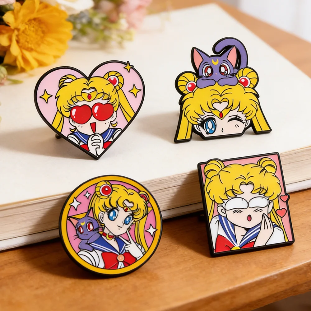4 stuks Sailor Moon hartvormig - Embroidery Reddit recensie en prijs