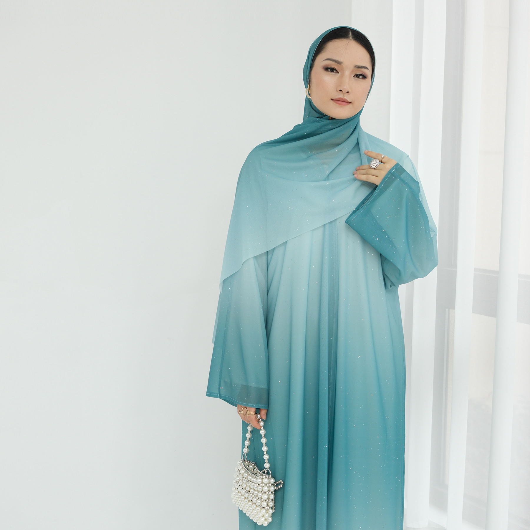 Ramadan Eid Gradient Kimono Ca - Embroidery Kebaya recensie en prijs