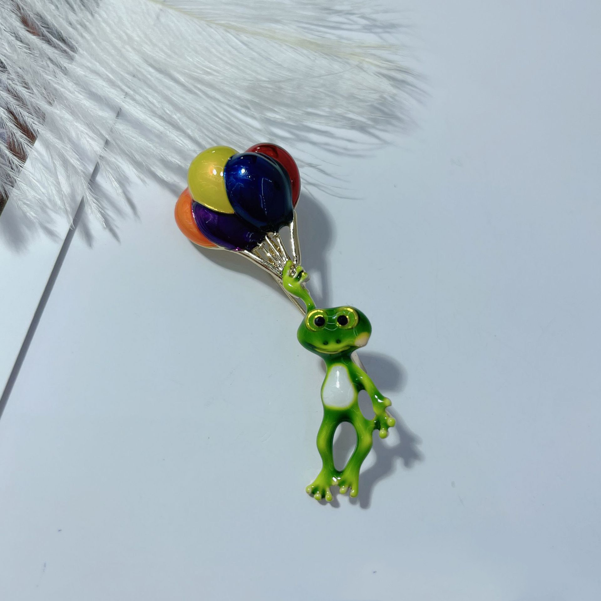Levendige Kikker Met Kleurrijk - Embroidery Bali recensie en prijs